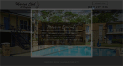 Desktop Screenshot of marinaclubatbaytownapts.com